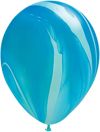 11" Rainbow Blue Super Agate