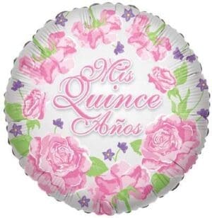 18" MIS QUINCE ANOS FOIL