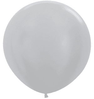24" METALLIC SILVER