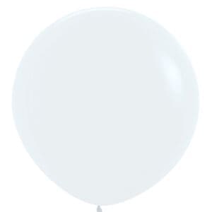 24" Betallic Fashion White