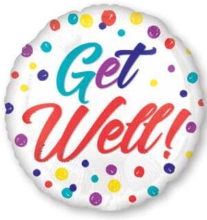 18" Get Well Sketchy Dots