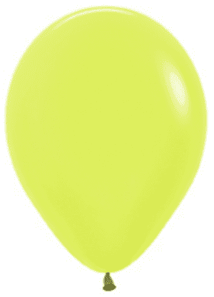 11" Neon Yellow