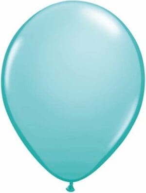 11" Caribbean Blue Qualatex Latex