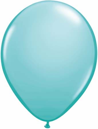 11" Caribbean Blue Qualatex Latex