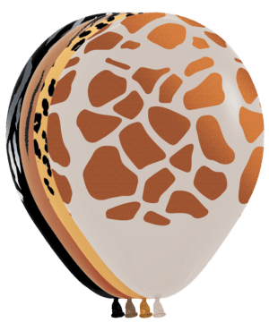 11" Animal Print