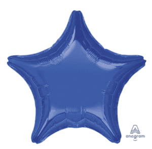 18" Dark Blue Star