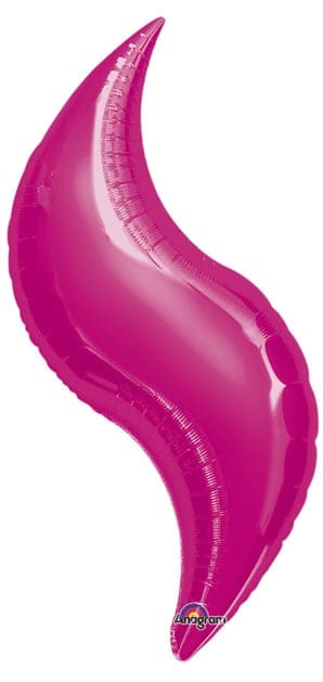 19" Super Shape Fuchsia Curve