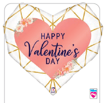 24" Geo Valentine
