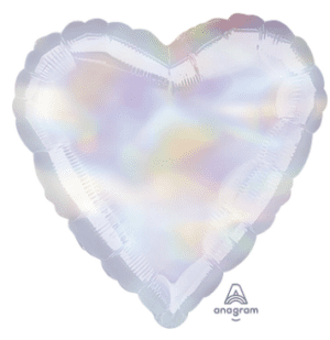 18" Iridescent Heart