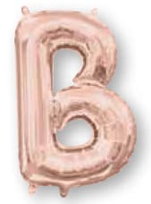 34" Rose Gold Letter B