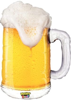 34" MIGHTY BEER