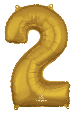 34" Gold Number 2