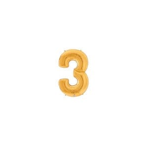 60" Gold Number 3