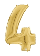 60" Number 4 Gold