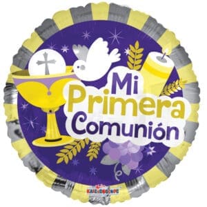 18" Mi Primera Comunion Simbolos