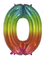 40" RAINBOW JELLY NUMBER 0