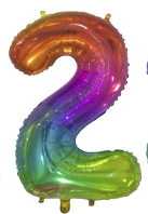 40" RAINBOW JELLY NUMBER 2