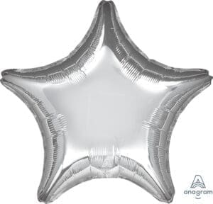 19" Silver Star Foil