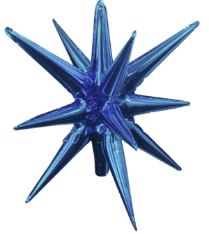 26" BLUE STARBURST