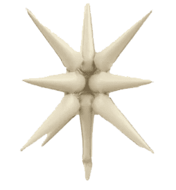 26" CREAM STARBURST
