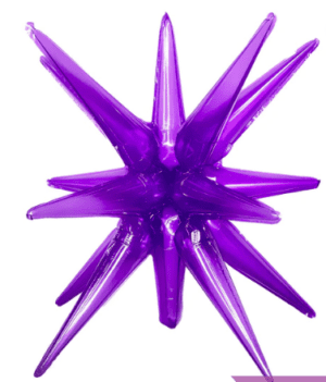 40" Jelly Purple Starburst