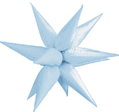 40" STARBURST LIGHT BLUE