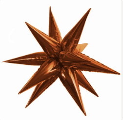 26" ORANGE STARBURST