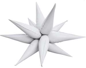 40" STARBURST WHITE LARGE