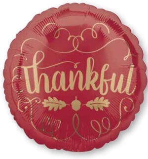 18" Thankful Squiggles