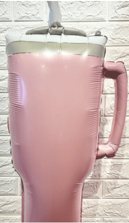 30" Trendy Pink Water Bottle