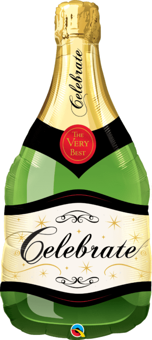 39" Celebrate Bubbly Wine Bottle