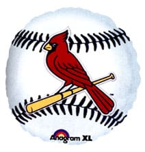 18" CARDINALS MYLAR