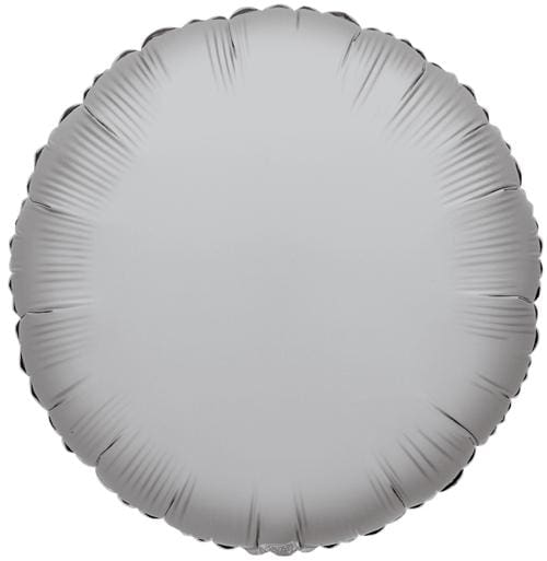 18" SILVER ROUND FOIL