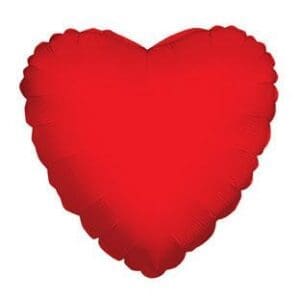 18" RED HEART FOIL