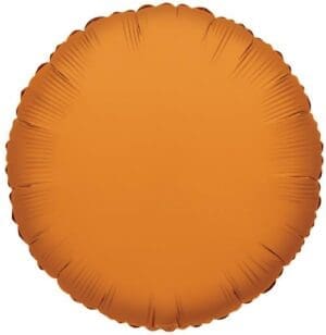 18" ORANGE ROUND FOIL