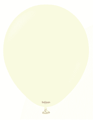 12" Macaron Pale Yellow