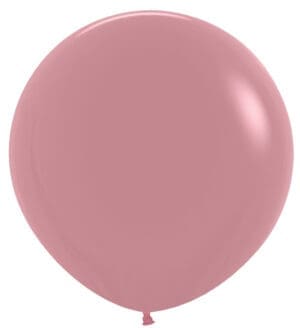 24" Deluxe Rosewood Balloons