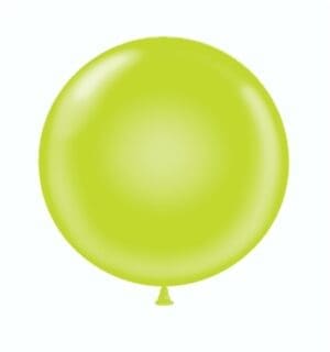 24" Lime Green Latex Balloons