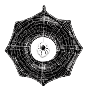 33" Creepy Spider Web