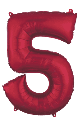 Red Number 5