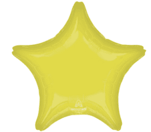 19" Vibrant Yellow Star