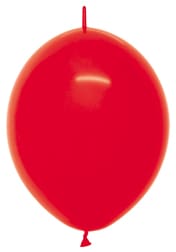 6" Fashion Red Link o loon