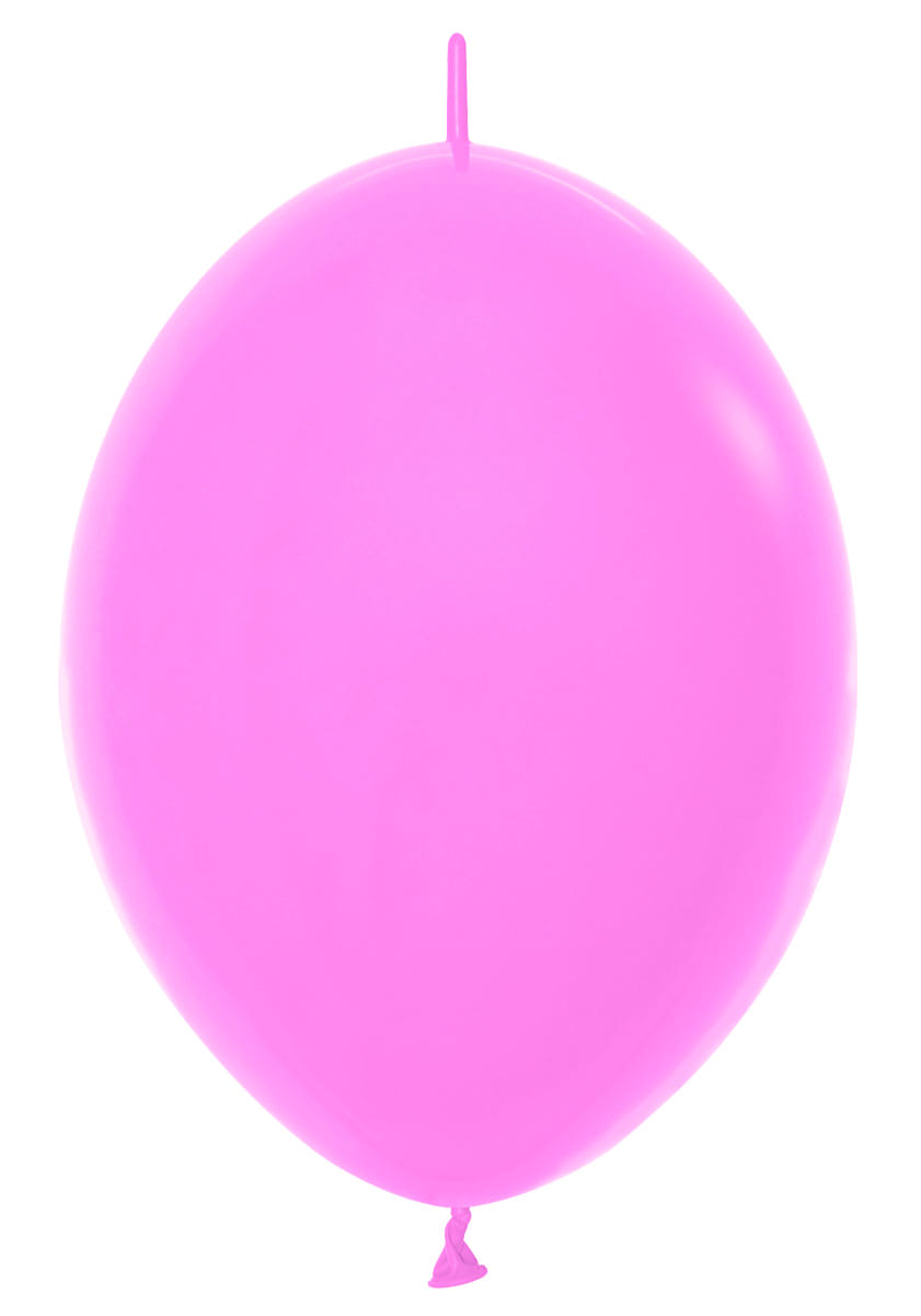 12" Fashion Bubble Gum Pink Link o Loon