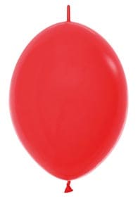 12" Fashion Red Link o Loon