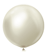 12" Mirror White Gold