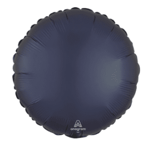 18" True Navy Satin Round