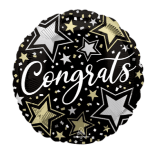 18" Congrats Stars
