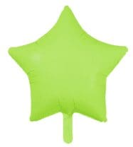 18" Neon Green Star