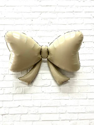 40" Cream Classic Bow