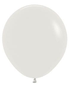 18" Deluxe Almond White